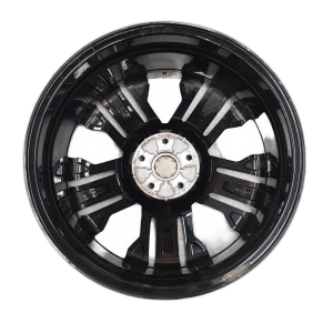 2023-2025 Kia Telluride Black 20x7.5 5 Triple-Spoke Machined Black Alloy Wheel (Used OEM)