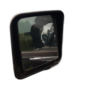 2014 Jeep Wrangler Black Power Heated Door/Side View Mirror - Left (Driver) (Used OEM)