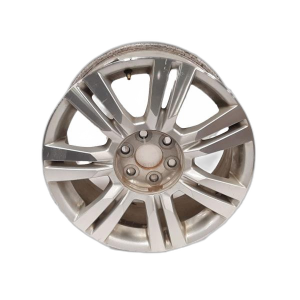 2011 Saab 9-4X 18x8 7 Double Spoke Painted Silver Alloy Wheel (Used OEM)