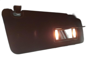 2013-2024 Ram 1500 Black Non-Illuminated Sun Visor - Right (Passenger) (Used OEM)