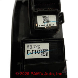 2015-2017 Subaru Crosstrek Master Power Window and Door Lock Switch - Left (Driver) (Used OEM)