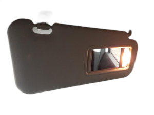 2010-2013 Mazda 3 Gray Illuminated Sun Visor - Right (Passenger) (Used OEM)