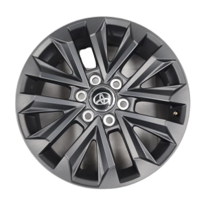 2024-2025 Toyota Land Cruiser Black 20x7.5 Charcoal Alloy Wheel (New OEM)