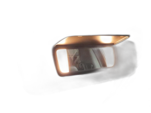 2020-2025 GMC Sierra 2500 HD Gray Illuminated Sun Visor - Right (Passenger) (Used OEM)