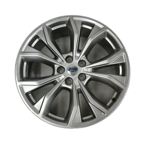 2020-2024 Ford Explorer Silver 20x8 5 Split Y-Spoke Painted Silver Alloy Wheel (New OEM)