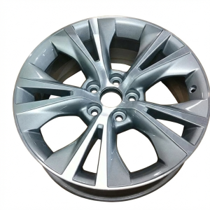 2014-2019 Toyota Highlander Gray 18-Inch 10-Spoke Machined Alloy Wheel (Remanufactured OEM)