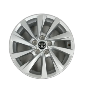 2021-2024 Toyota Camry Silver 17x7.5 10-Spoke Silver Painted Alloy Wheel (Remanufactured OEM)
