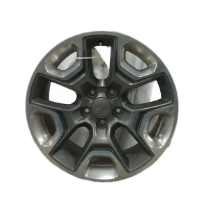 2019-2023 Jeep Cherokee Polished Charcoal Alloy Wheel (Used OEM)