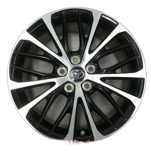 2018-2022 Toyota Camry Black Machined Black Alloy Wheel (Remanufactured OEM)
