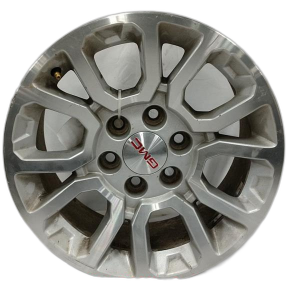 2015-2020 GMC Yukon XL Silver 12-Spoke Machined Silver Alloy Wheel (Remanufactured OEM)