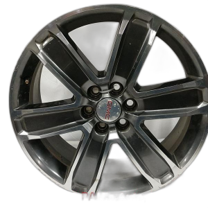 2017-2020 Cadillac XT5 Gray 6-Spoke Smoked Hyper Machined Alloy Wheel (Remanufactured OEM)