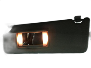 2014-2020 Acura MDX Gray Sun Visor with Illuminated Vanity Mirror - Left (Driver) (Used OEM)