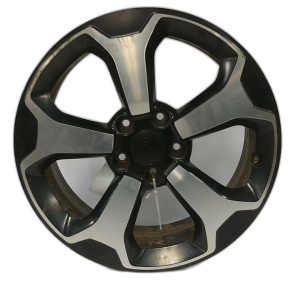 2019-2023 Jeep Renegade 17x6.5 Machined Black Alloy Wheel (Used OEM)