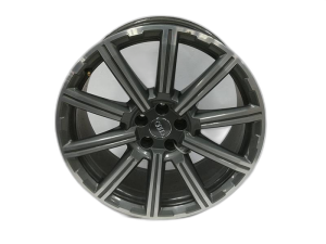 2017-2019 Audi Q7 Black 20x9 10-Spoke Painted Alloy Wheel (Remanufactured OEM)
