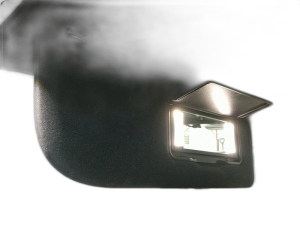 2018-2022 Lincoln Navigator Black Sunroof Type Sun Visor with Illuminated Mirror - Right (Passenger) (Used OEM)