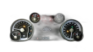 2017 Ram 1500 Instrument Cluster with 7-Inch Display and Limited Emblem (Used OEM)