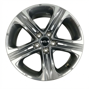 2021-2024 Kia K5 Gray 18x7.5 Machined Charcoal Alloy Wheel (Remanufactured OEM)