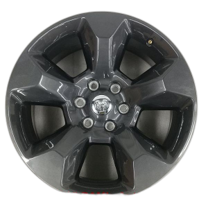2019-2024 Ram 1500 Black 20x9 5-Spoke Painted Alloy Wheel (New OEM)