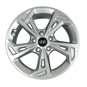 2022-2023 Hyundai Kona Silver 17x7 Silver Painted Alloy Wheel (Remanufactured OEM)