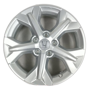 2023-2025 Honda HR-V Silver 17x6.5 5-Spoke Silver Painted Alloy Wheel (Remanufactured OEM)