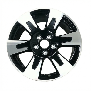 2020 Honda Ridgeline Black 18x8 6-Spoke Machined Black Alloy Wheel (Remanufactured OEM)