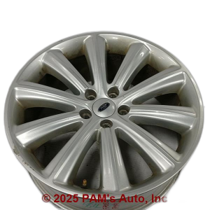 2013-2019 Ford Flex Silver 20x8 10-Spoke Silver Painted Alloy Wheel (Remanufactured OEM)
