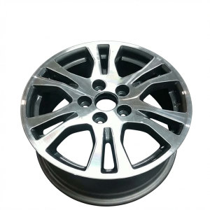2011-2013 Honda Odyssey Black 17x7 6 Double-Spoke Machined Charcoal Alloy Wheel (Remanufactured OEM)