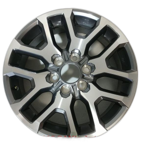 2025 Toyota Sequoia Silver 20x8 6-Spoke Silver Alloy Wheel (New OEM)