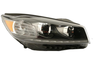 2016-2018 Kia Sorento Halogen Headlight Assembly with LED Accents - Right (Passenger) (Used OEM)