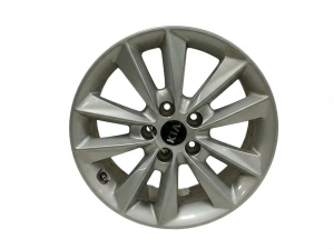 2019-2020 Kia Sorento Silver 17x7 10-Spoke Silver Painted Alloy Wheel (Remanufactured OEM)