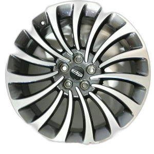 2020-2024 Lincoln Aviator Black 15-Spoke Machined Charcoal Alloy Wheel (Remanufactured OEM)