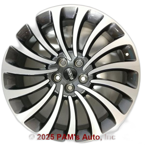 2020-2024 Lincoln Aviator Black 15-Spoke Machined Charcoal Alloy Wheel (New OEM)