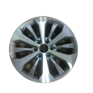 2017-2020 Ford F-150 Black 20x8.5 12-Spoke Machined Gray Alloy Wheel (Remanufactured OEM)