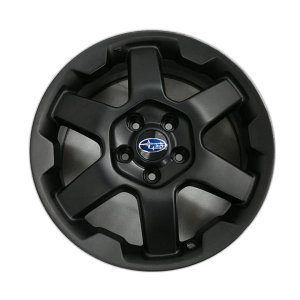 2022-2025 Subaru Legacy Black 17-Inch 6-Spoke Matte Black Alloy Wheel (New OEM)