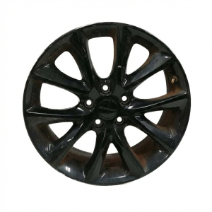 2016-2020 Dodge Durango Black 20x8 5 V-Spoke Gloss Black Alloy Wheel (Remanufactured OEM)