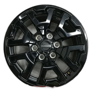 2022-2025 Ford Bronco Black V-Spoke Gloss Black Alloy Wheel (New OEM)