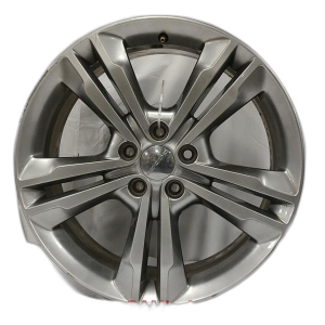 2011-2014 Dodge Charger Silver 19x7.5 5 Double-Spoke Hyper Silver Alloy Wheel (Remanufactured OEM)