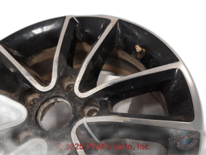 2017-2019 Dodge Journey Black 17x7 10-Spoke Polished Machined Black Alloy Wheel (Remanufactured OEM)