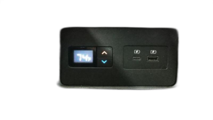 2021-2025 Nissan Rogue Black Rear Console Temperature Control Panel (New OEM)