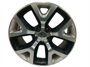 2014-2018 Jeep Cherokee Black 17x7.5 Polished Alloy Wheel (Remanufactured OEM)