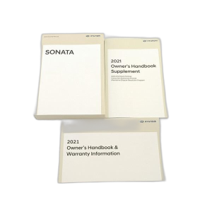 2020-2023 Hyundai Sonata Owners Manual with Storage Cover (Used OEM)