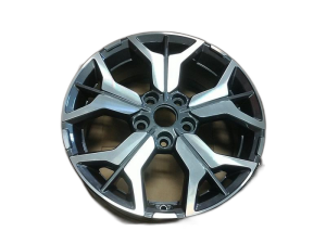 2021-2023 Kia Seltos Black 17x7 Y-Spoke Machined Charcoal Alloy Wheel (Remanufactured OEM)