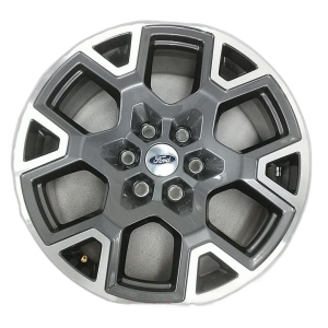 2024-2025 Ford F-150 Black 20x8.5 6 Y-Spoke Machined Charcoal Alloy Wheel (New OEM)
