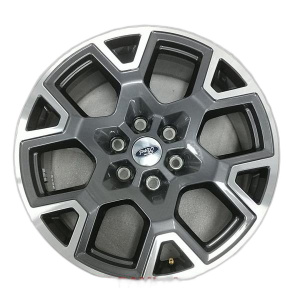 2024-2025 Ford F-150 Black 20x8.5 6 Y-Spoke Machined Charcoal Alloy Wheel (New OEM)