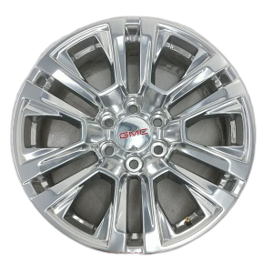 2021-2025 GMC Yukon XL 20x9 12-Spoke Polished Alloy Wheel (New OEM)