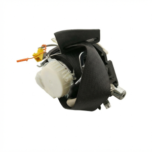 2010 GMC Sierra Black Seat Belt Assembly with Pretensioner - Front, Right (Passenger) (Used OEM)