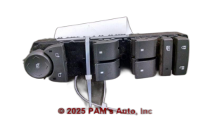 2010-2012 Cadillac CTS Master Door Lock and Window Switch - Left (Driver) (Used OEM)