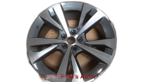 2020-2021 Ford Explorer 5 Split-Spoke Machined Charcoal Alloy Wheel (Remanufactured OEM)