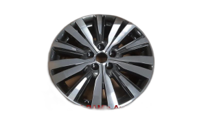 2019-2020 Mitsubishi Outlander Black 18x7 10-Spoke Machined Silver Alloy Wheel (Remanufactured OEM)