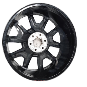 2022-2024 Chevrolet Silverado 1500 Black 22x9 10-Spoke Machined Black Alloy Wheel (Used OEM)